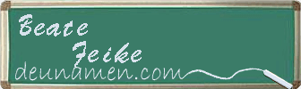 Beate Feike Visitenkarte